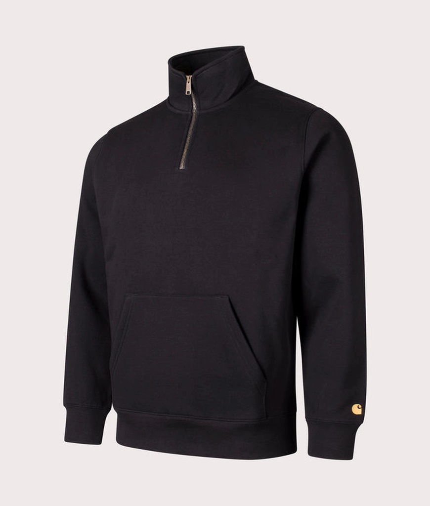 Carhartt WIP Mens Quarter Zip Chase Sweatshirt